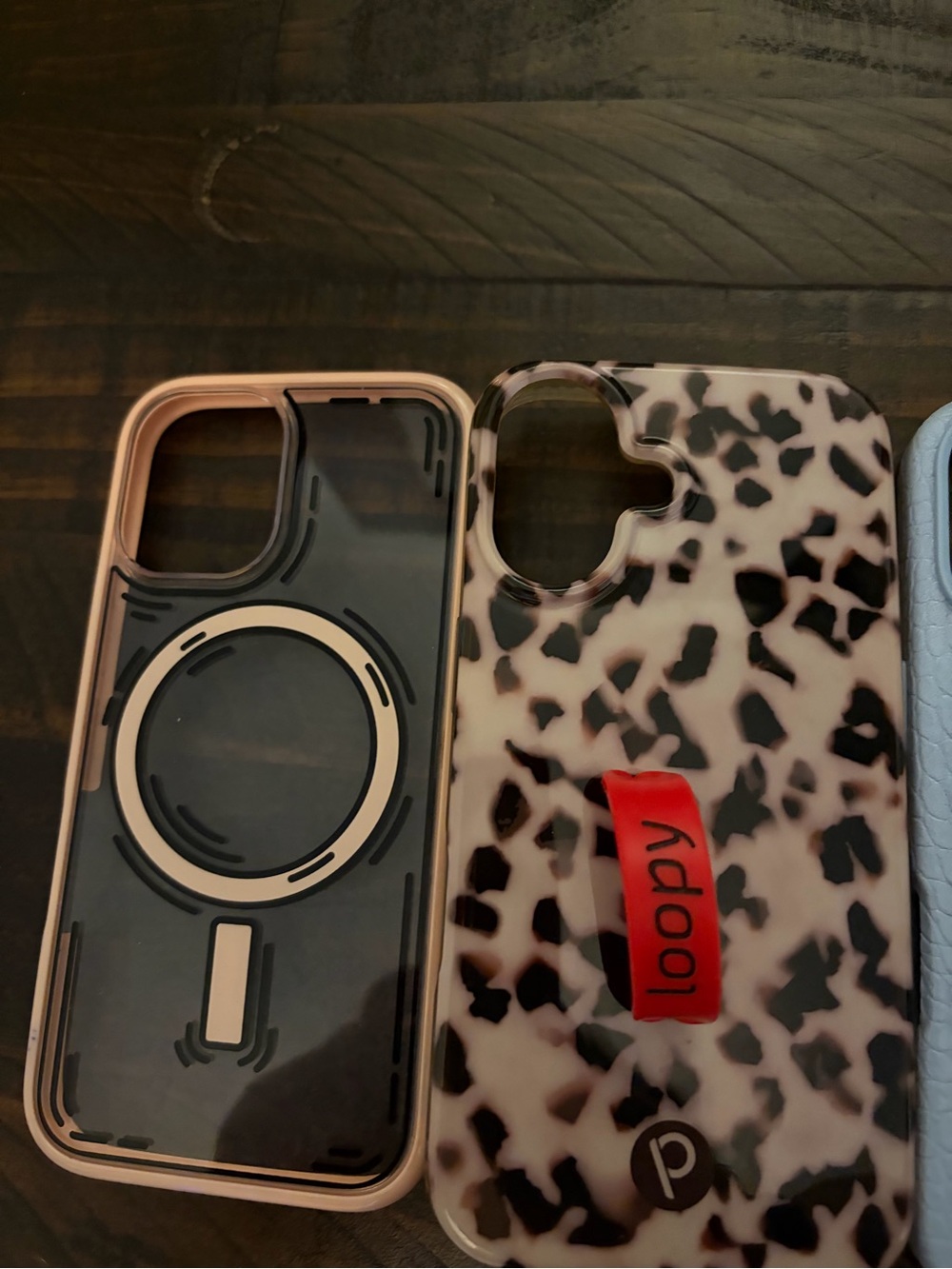 Assorted Multi-Color iPhone Cases - Red, Green, White, Blue, Pink, Patterned - Picture 3 of 6
